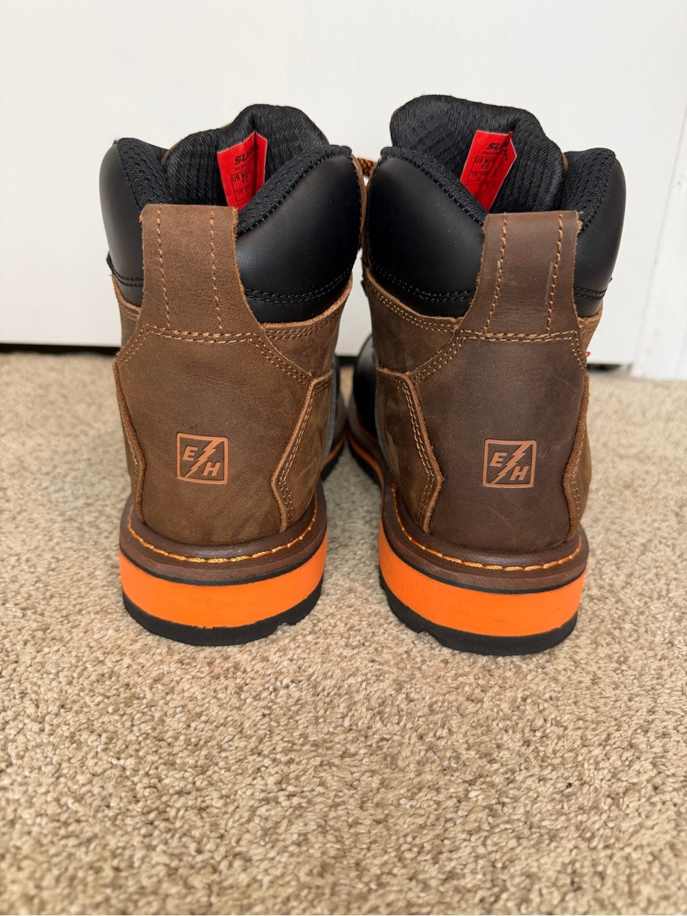 NWT Sureway Men’s Composite Toe Waterproof Work Boots, Sz 10 - Picture 9 of 11